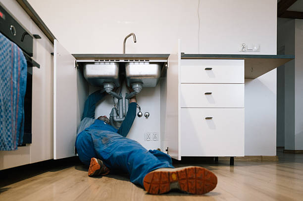 Professional Plumbing technician working in Bruin, PA